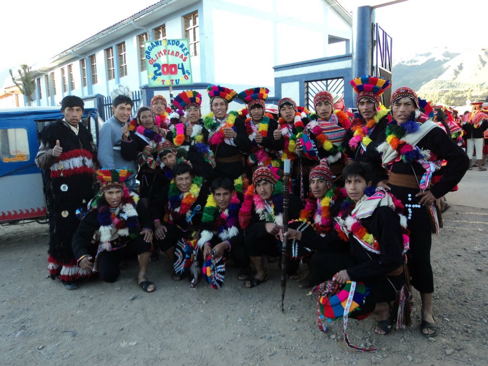 Estudiantes en actividad cultural